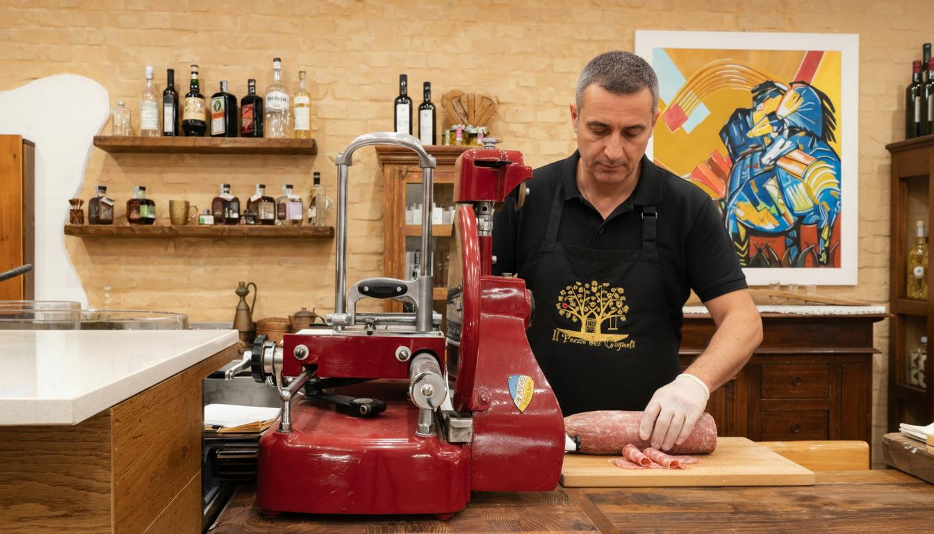 Preparazione affettati